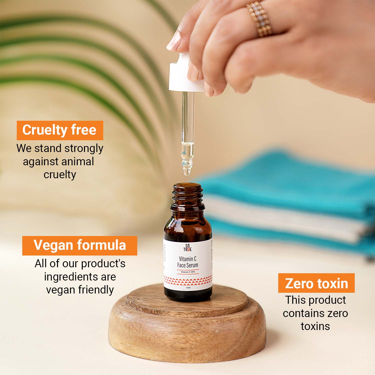 20% Vitamin C Face Serum with Hyaluronic Acid 15 ml - Image 8