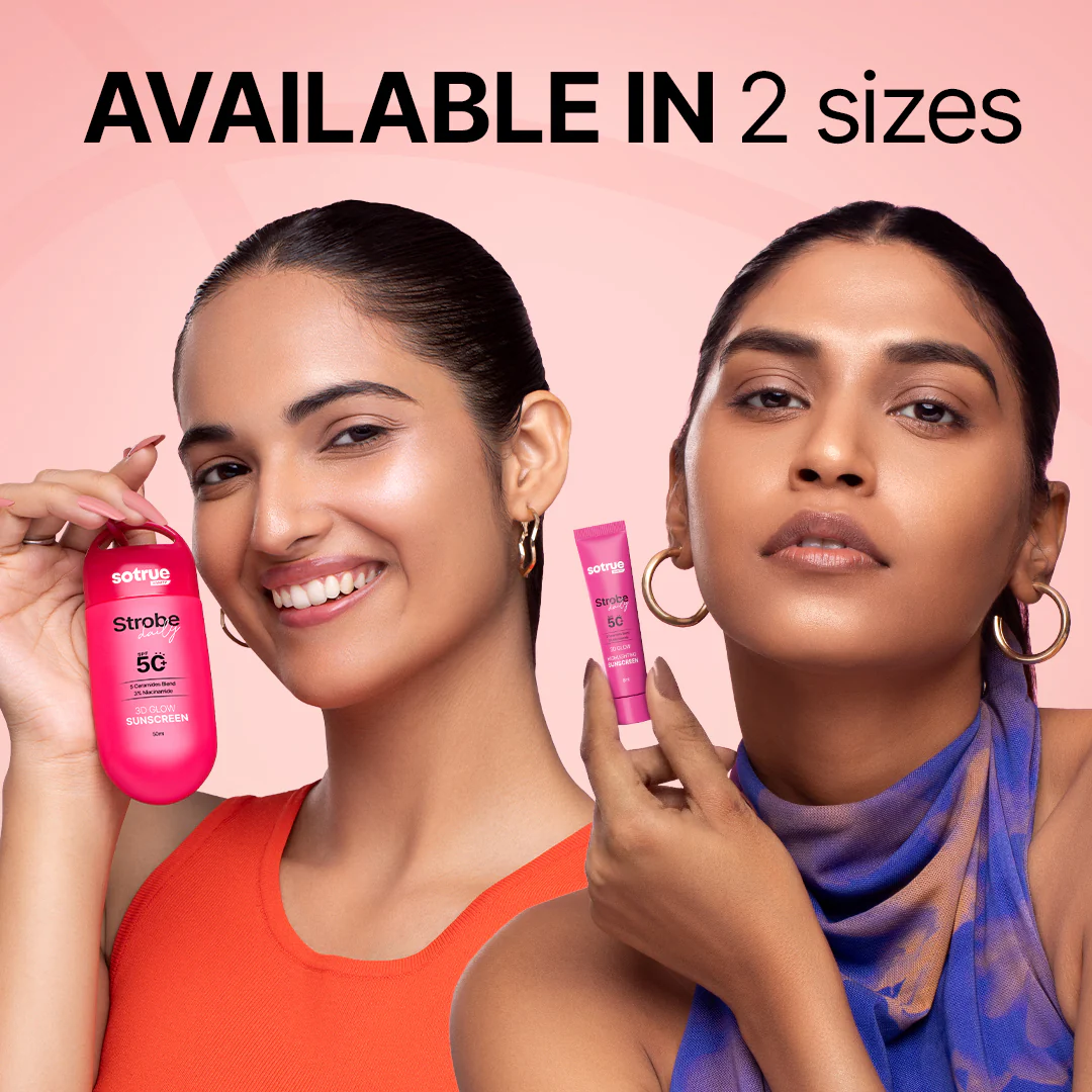 Mini Daily Strobe Cream with SPF 50+ | Rose Gold - Image 7