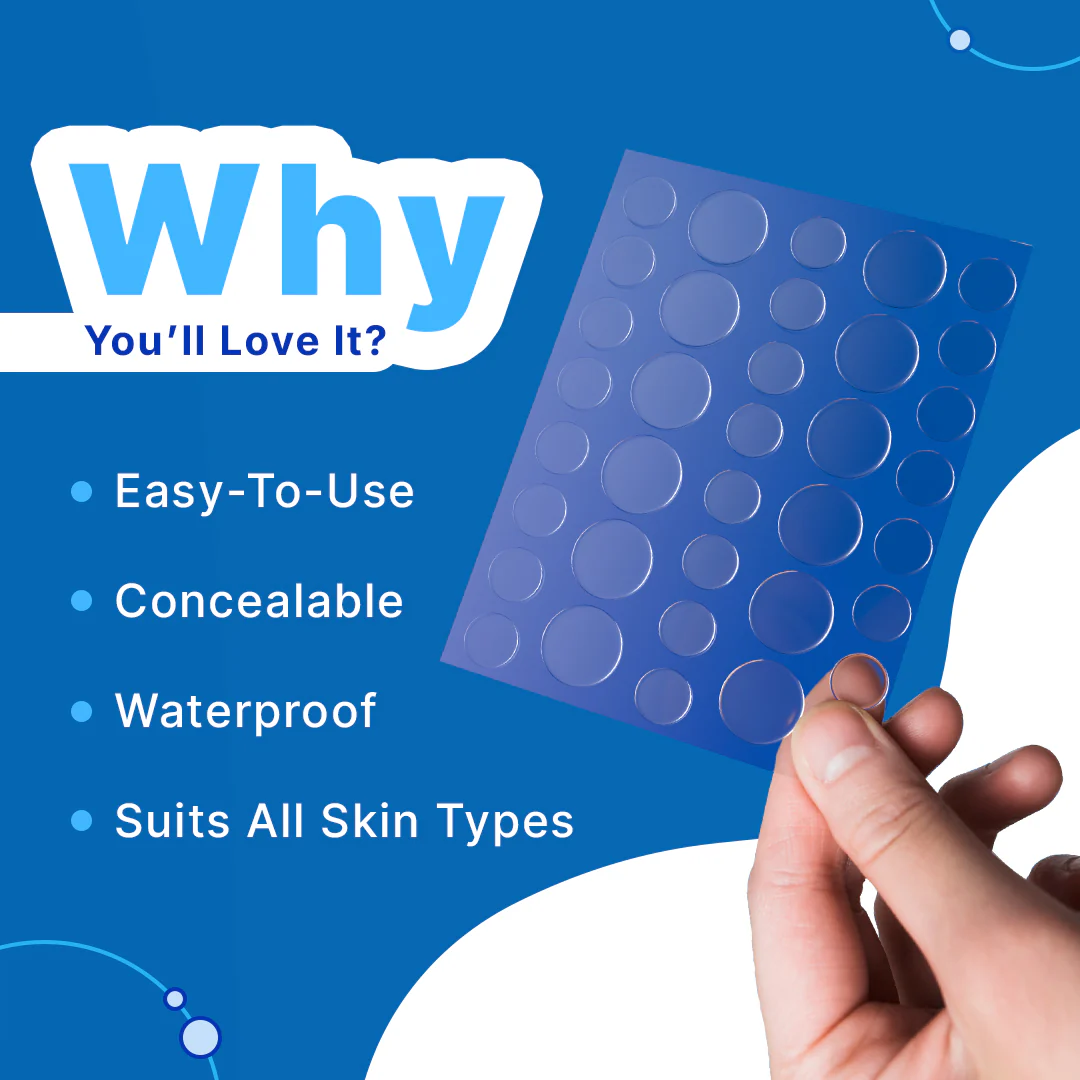 Hydrocolloid Acne Pimple Patch | Salicolloid™ Technology - Image 6