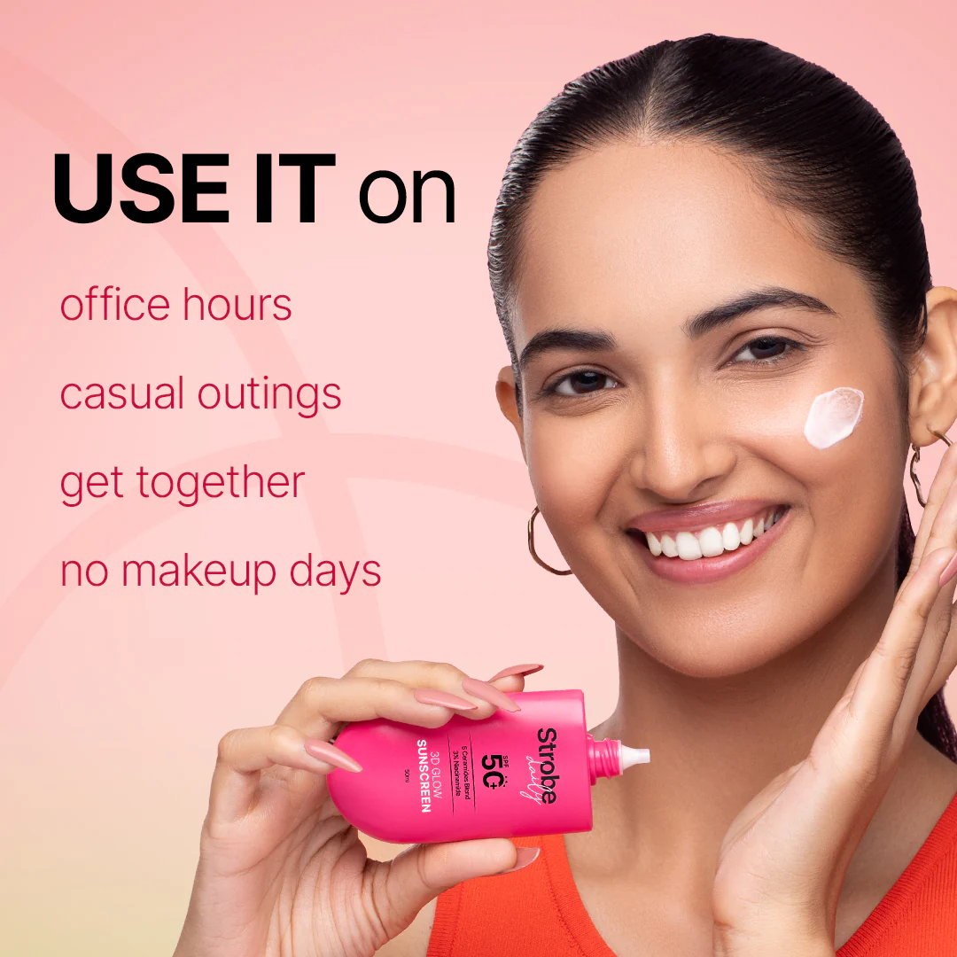 Daily Strobe Cream with SPF 50+ | Rose Gold - Image 3