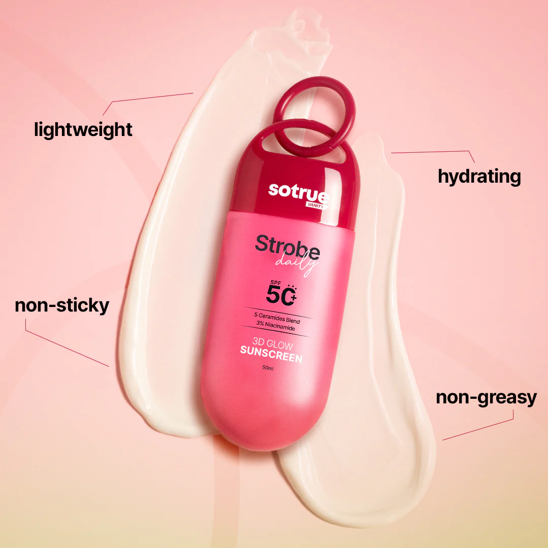 Daily Strobe Cream with SPF 50+ | Rose Gold - Image 4