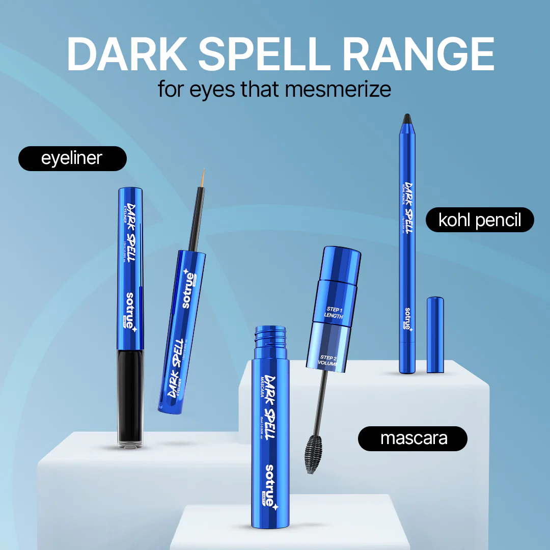Dark Spell Combo Pack of 2 | Kohl Pencil & Mascara - Image 6