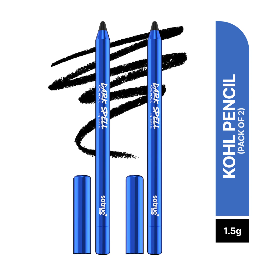 Dark Spell Kohl Kajal Pencil | Intense Jet Black - Image 8