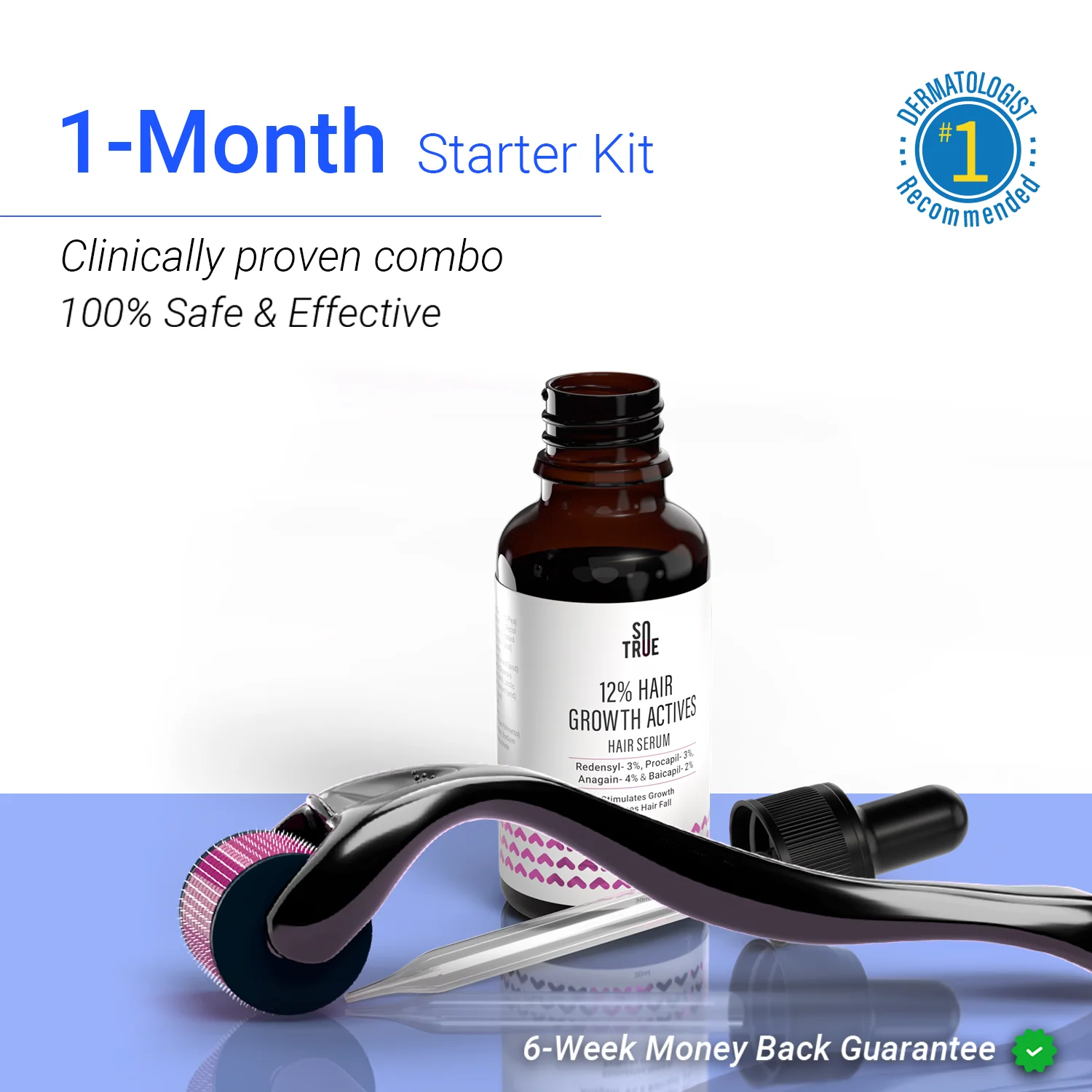 Hair Revival Combo | Derma Roller 1mm & Hair Growth Serum - Image 9