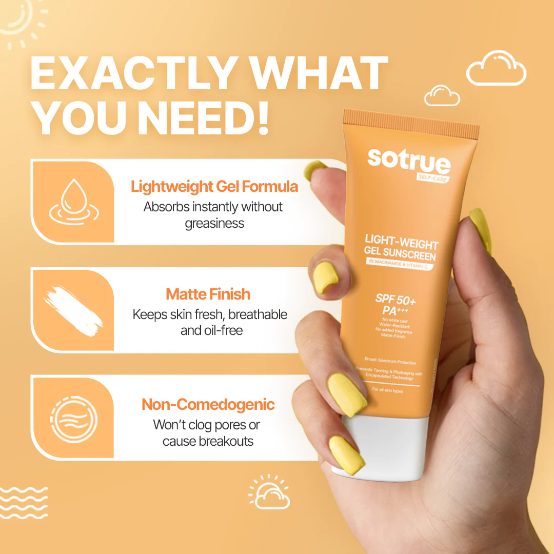 Lightweight Gel Sunscreen | SPF 50+ PA+++ - Image 3