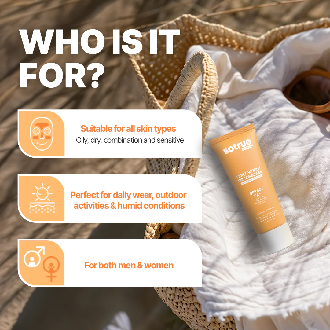Lightweight Gel Sunscreen | SPF 50+ PA+++ - Image 8