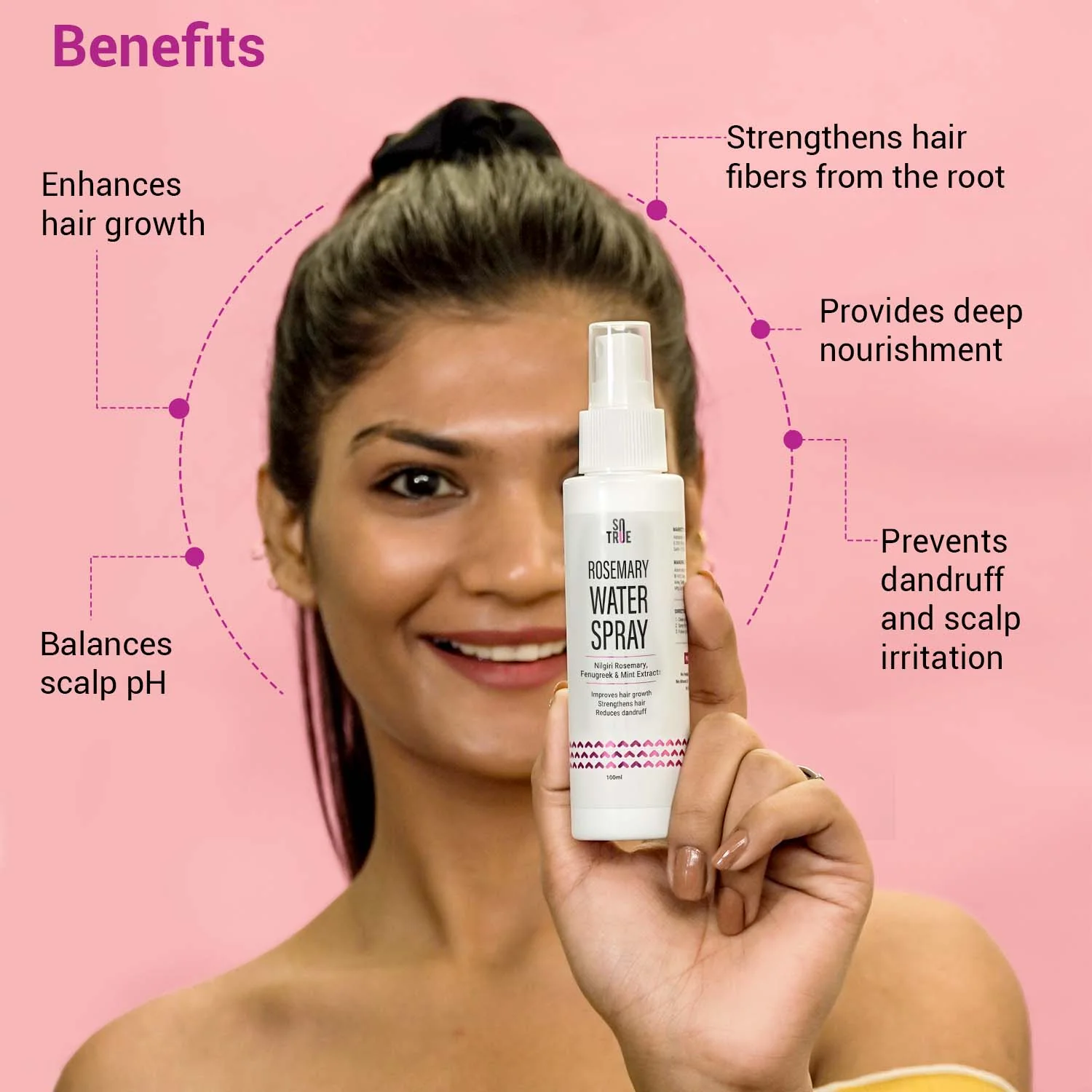 Rosemary Hair Water Spray - Image 3