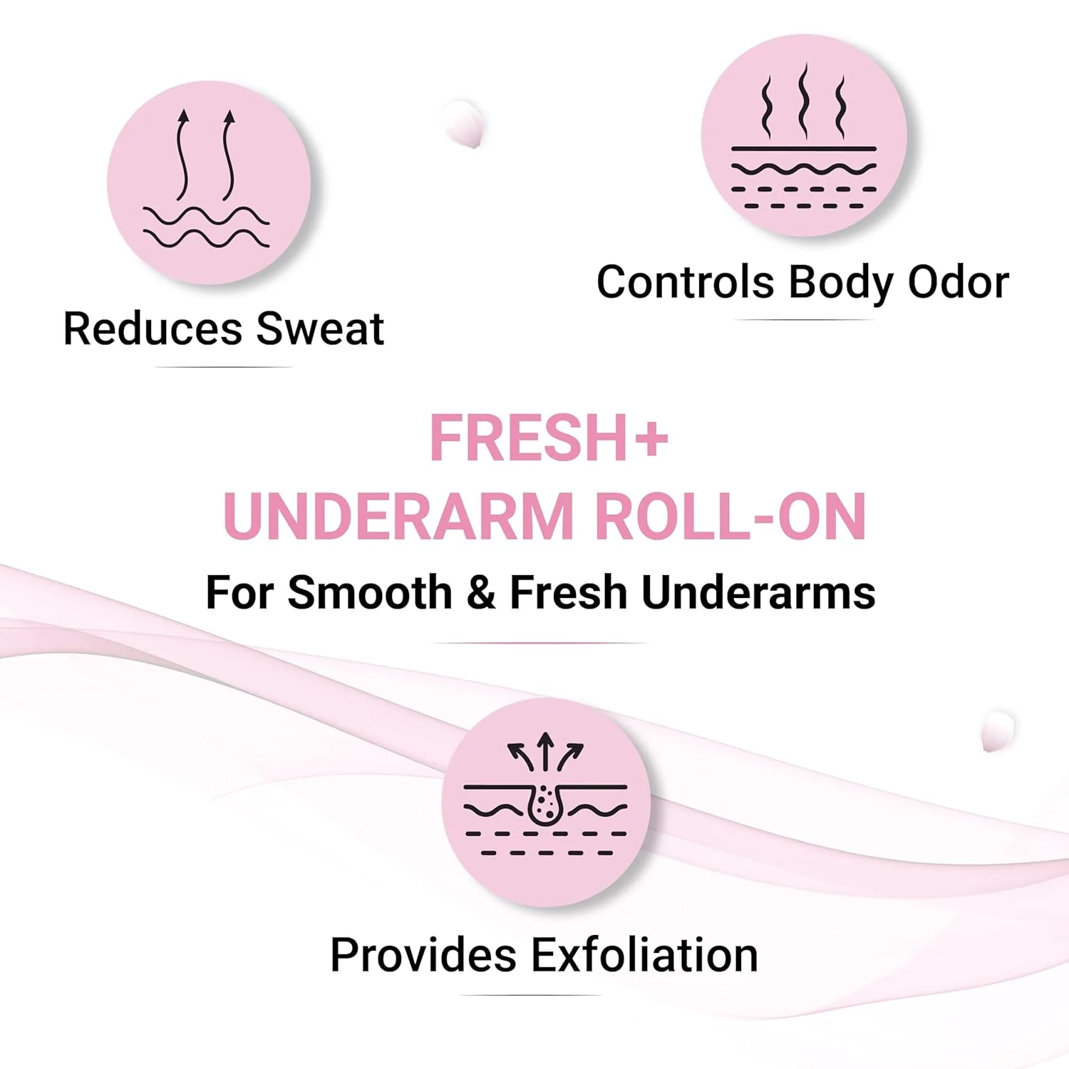 Fresh+ Underarm Roll-on | Odour & Sweat Control - Image 3
