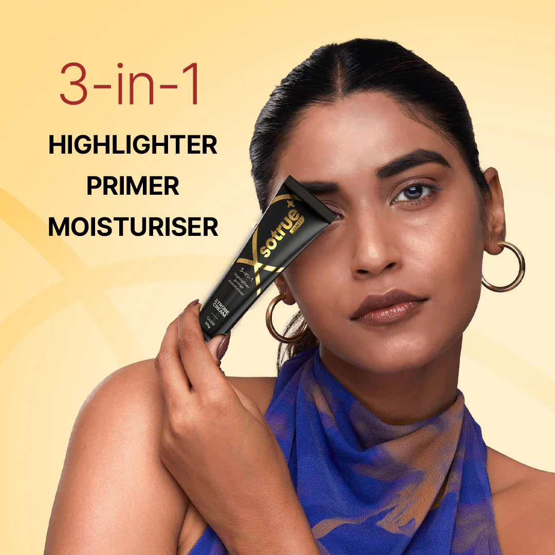 3-in-1 Illuminating Strobe Cream | Gold - Image 4